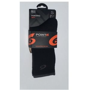 Point6  light hiking Tech Crew Socks size 4-6.5